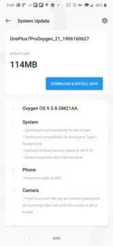 oxygenos os 9.5.8 aktualizace