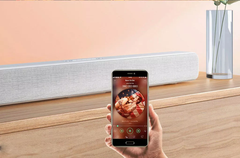 Hudba soundbarem Xiaomi