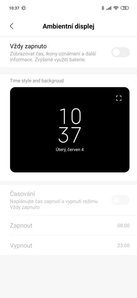 Vypalování displeje vypaování amoledu