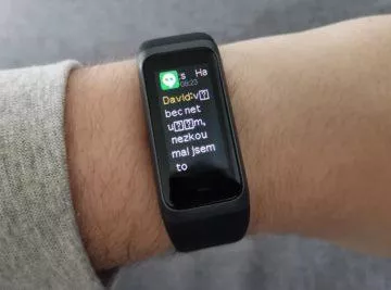 Xiaomi Amazfit Cor 2 česká diakritika