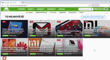 Záložky a okna Google Chrome