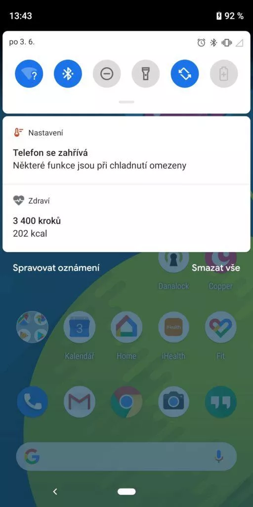 Jak zchladit teplý telefon