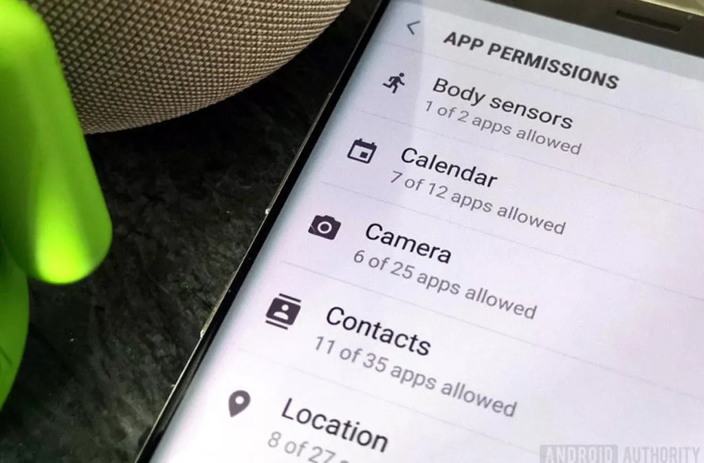 Oprávnění aplikací Android Q