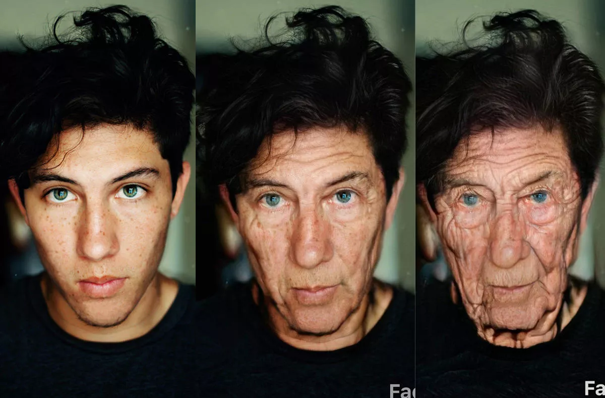 FaceApp filtr stáří agechallenge