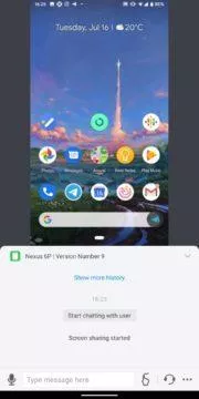 Prostředí AirDroid Remote Support