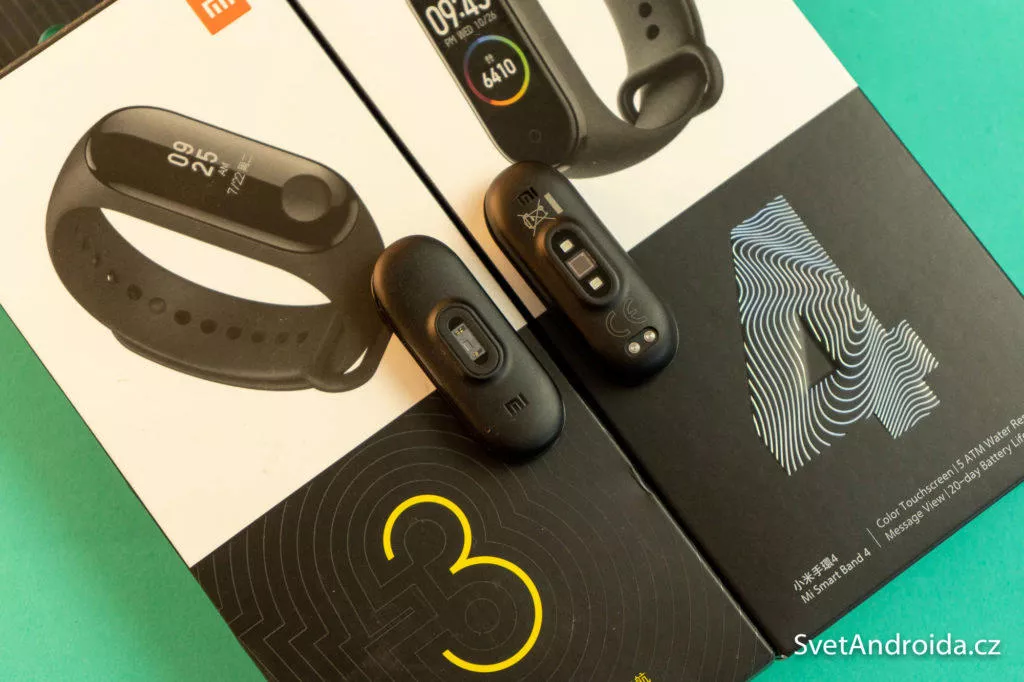 Xiaomi Mi Band 3 a 4