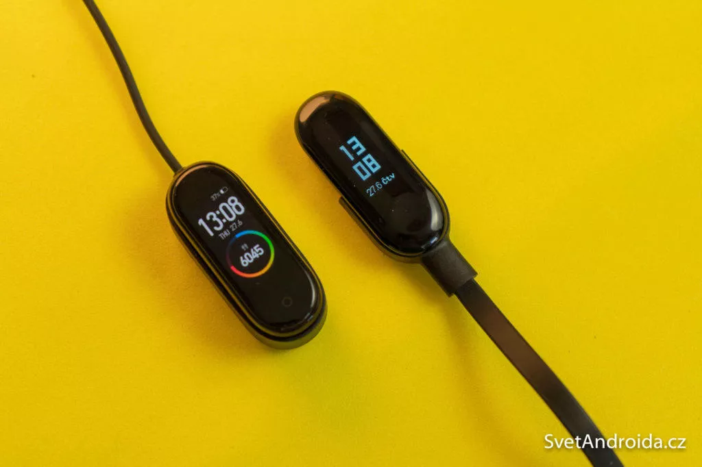 Xiaomi Mi Band 3 a 4 výdrž baterie