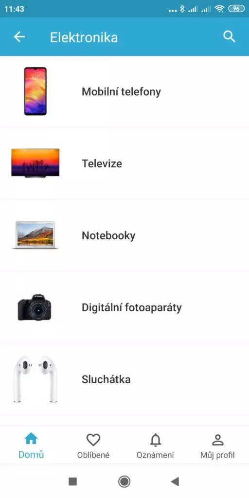 Detailně členěné kategorie
