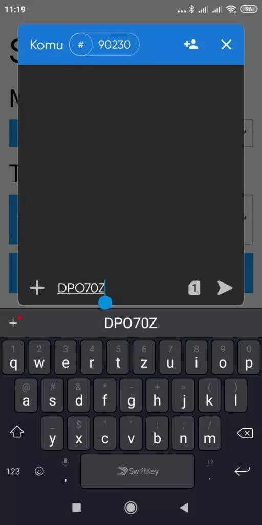 Připravená SMS