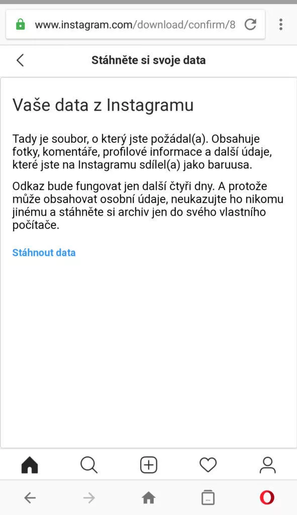 stažení fotek instagram