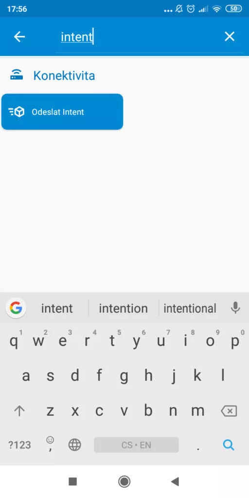 Zablokovat vypínací obrazovku - odeslat intent