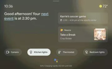 google assistant ambient mode