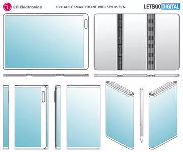 ohebny telefon lg patent