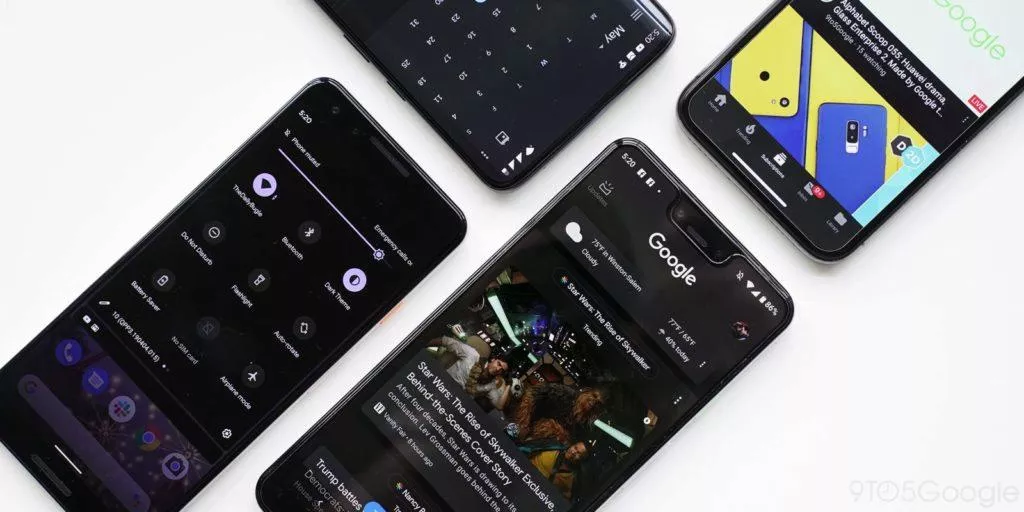 android 10 dark mode