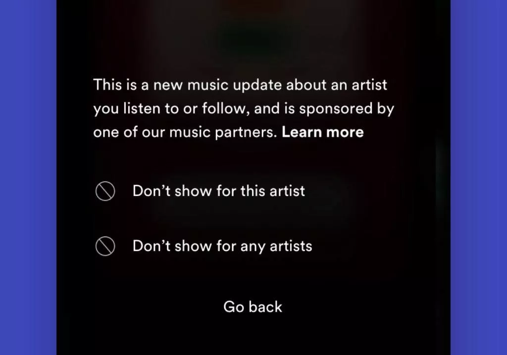 spotify reklama