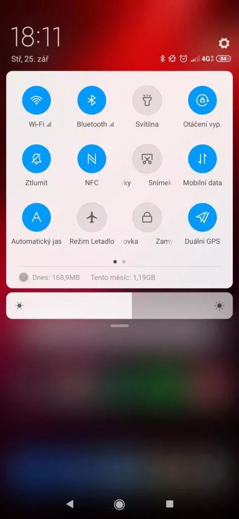 xiaomi mi 9t pro prepinace a oznameni