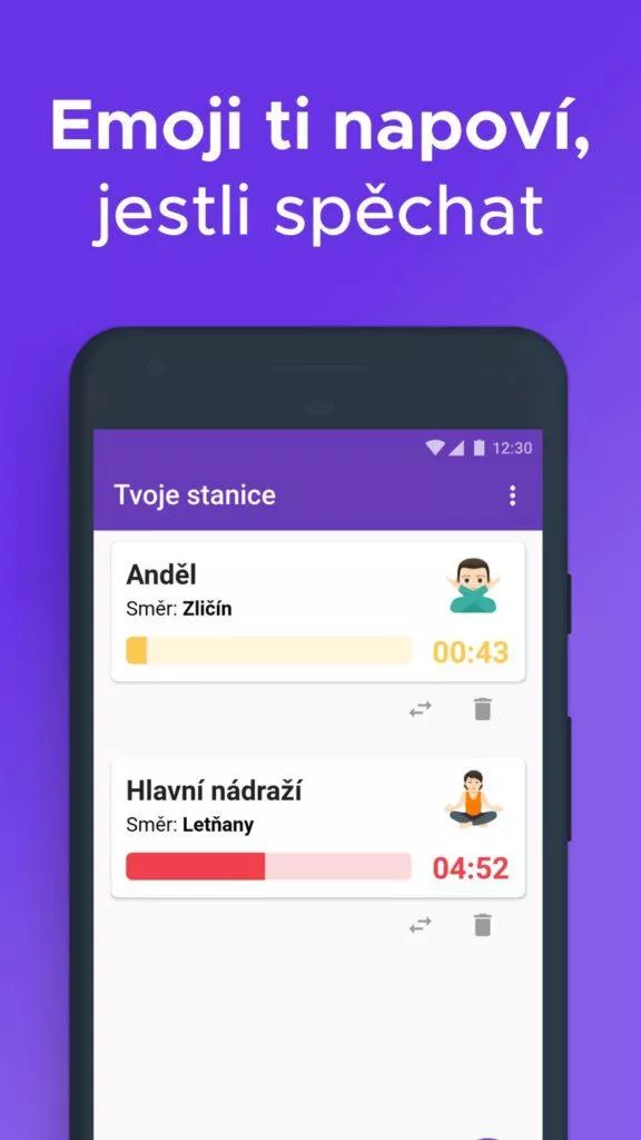 Metroji - kdy vám jede metro?
