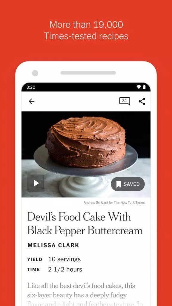 NYT Cooking - kuchařské recepty