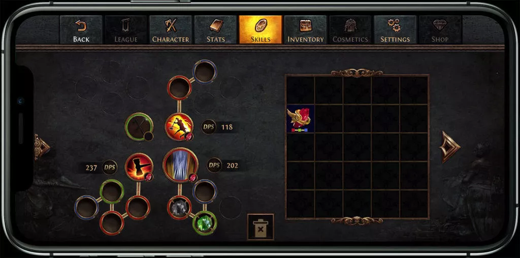 path of exile ios