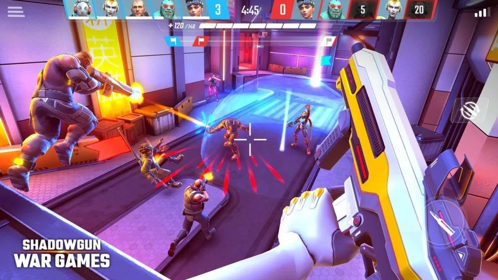 Shadowgun War Games gameplay screenshot 1
