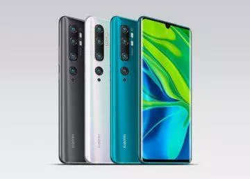 Xiaomi Mi Note 10 barevné verze