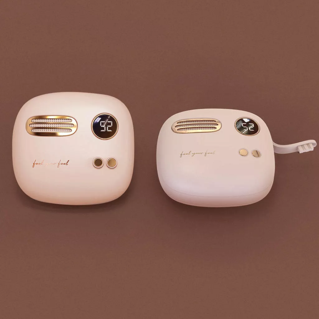 XIaomi ohrivac rukou powerbanka design