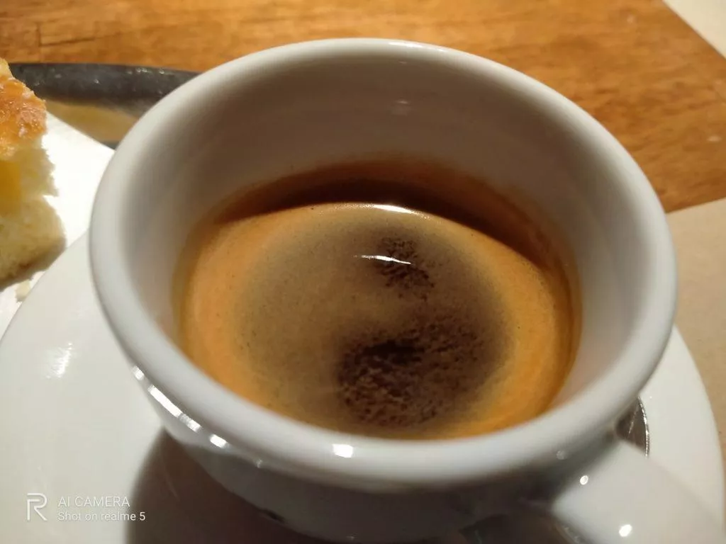 káva foto test Realme 5