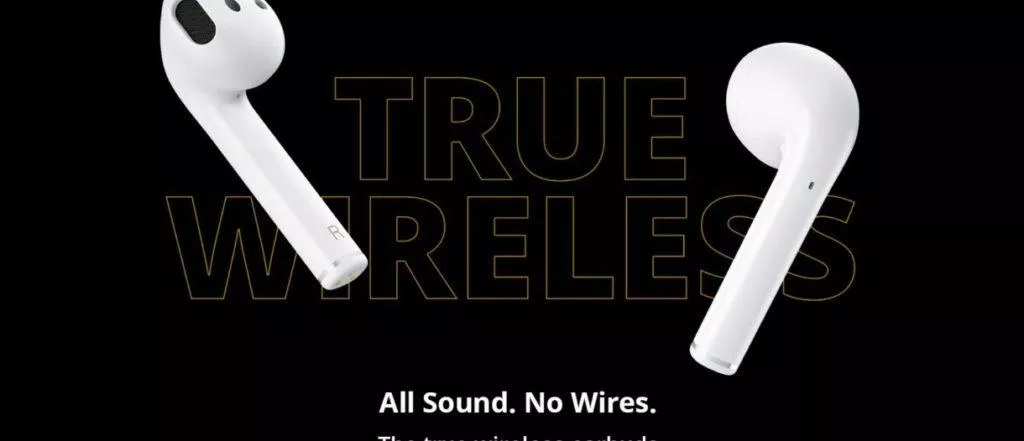 sluchátka realme napodobenina airpods