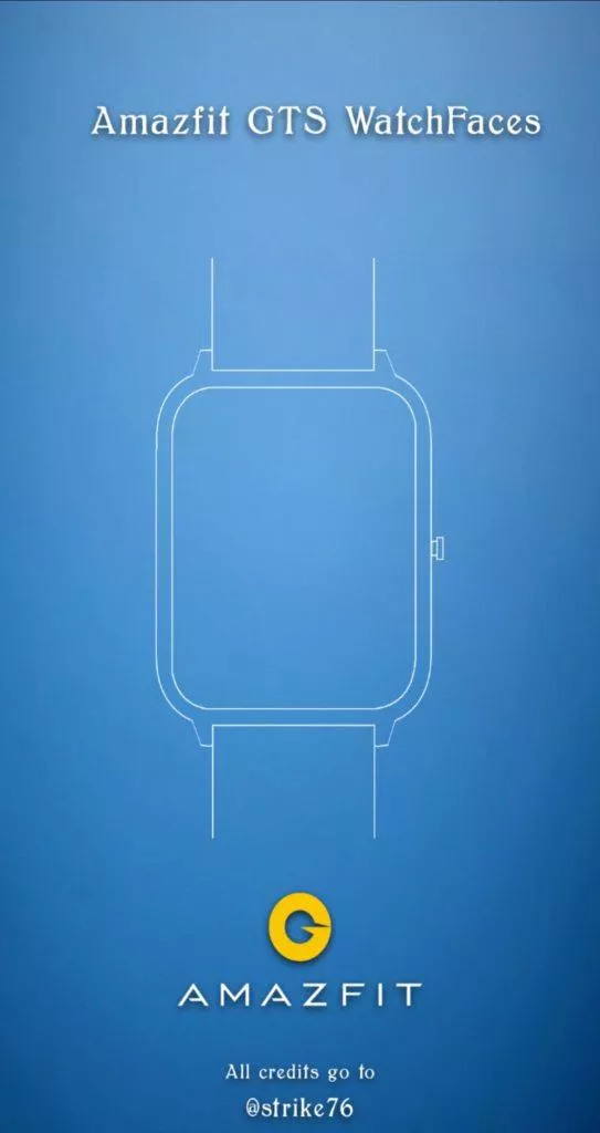 Amazfit GTS Watchfaces - ciferníky pro Amazfit GTS