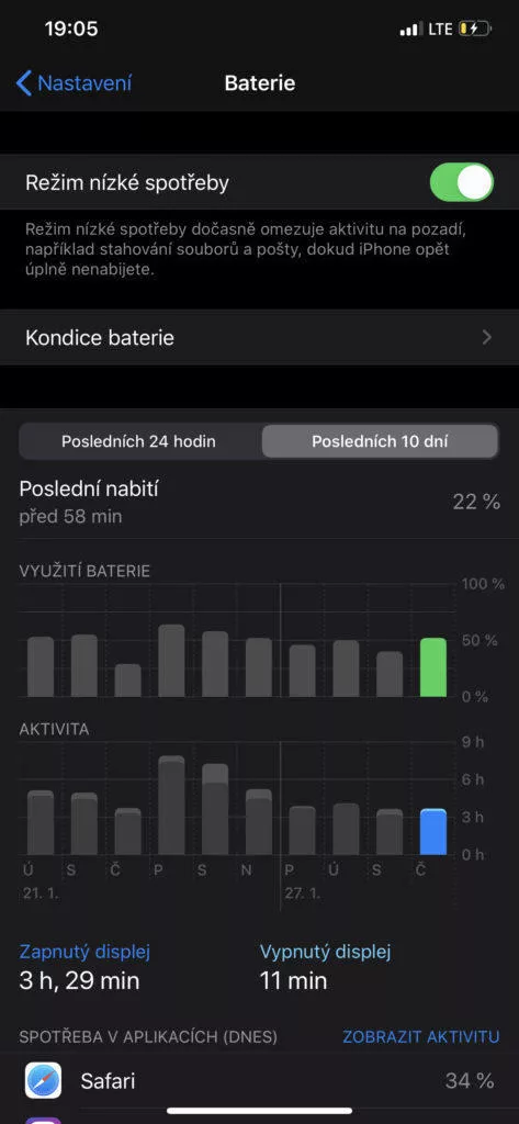 iphone 11 pro max baterie