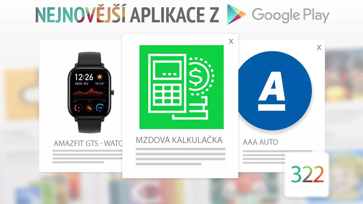 Nejnovější aplikace z Google Play #322: spočítejte si čistou mzdu