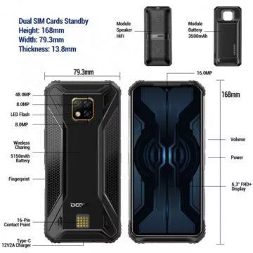 odolny telefon doogee s95 pro parametry