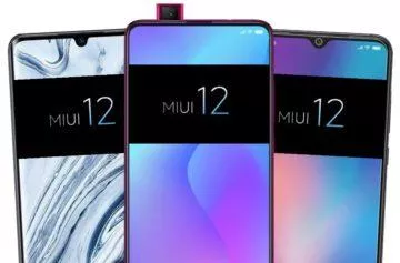 oznámení Xiaomi MIUI 12