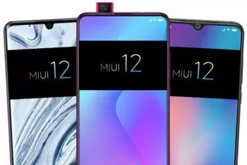 oznámení Xiaomi MIUI 12