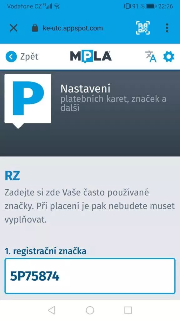 Parkování Praha - pohodlné placení parkovného