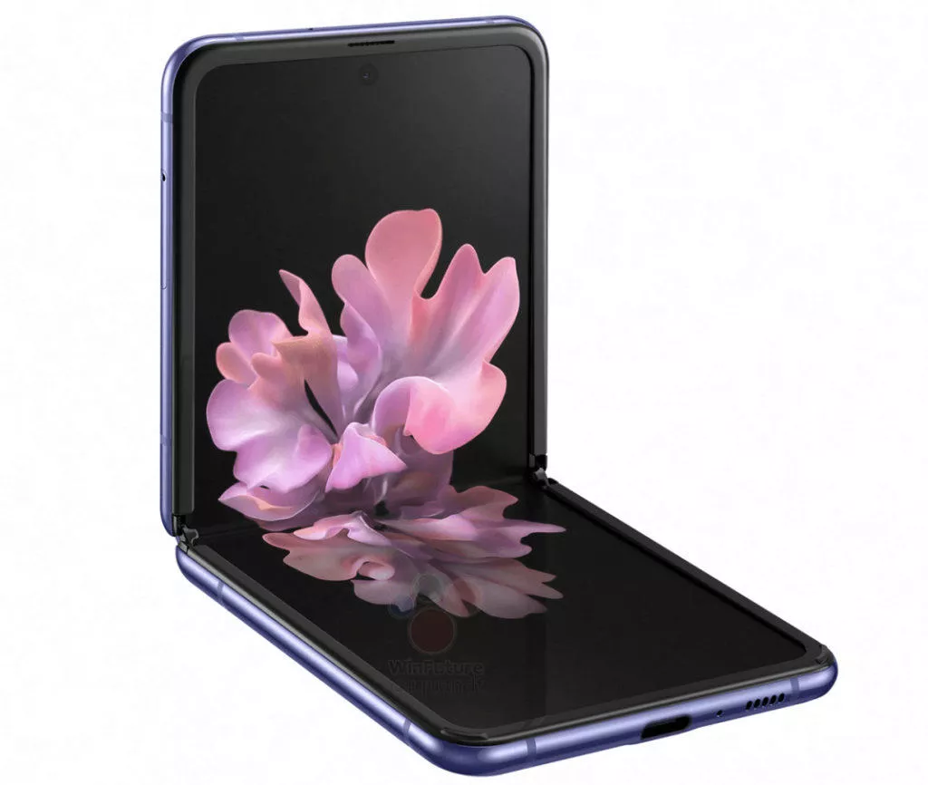 Samsung Galaxy Z Flip ohebny displej