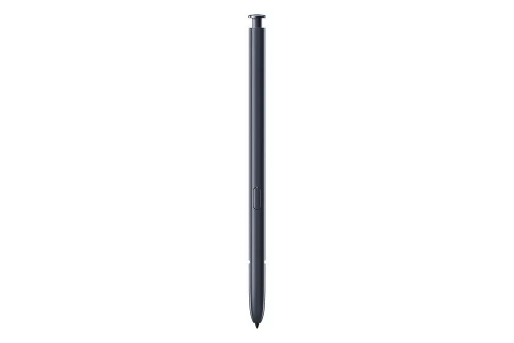 SM_N770_GalaxyNote10Lite_Pen_Front_AuraBlack