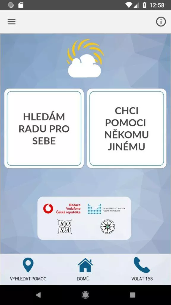 Bright Sky CZ - Vodafone proti domácímu násilí
