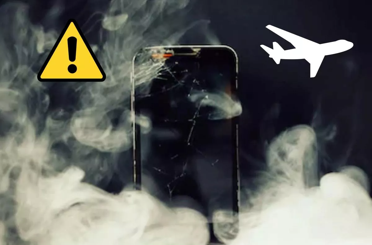 doutnajici telefon v letadle