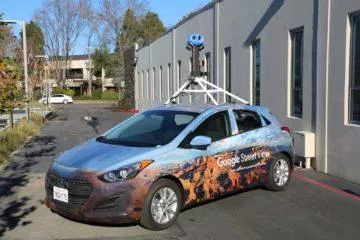 Google Street View auto