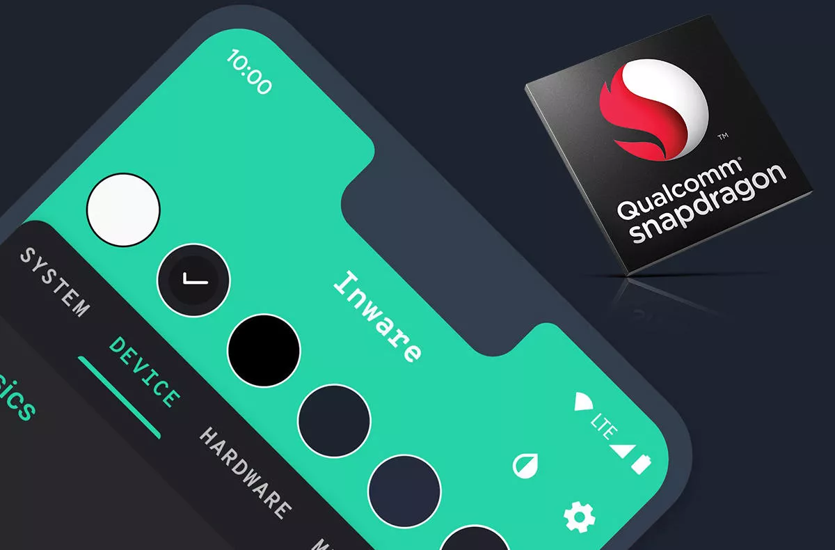 inware specifikace android telefonu