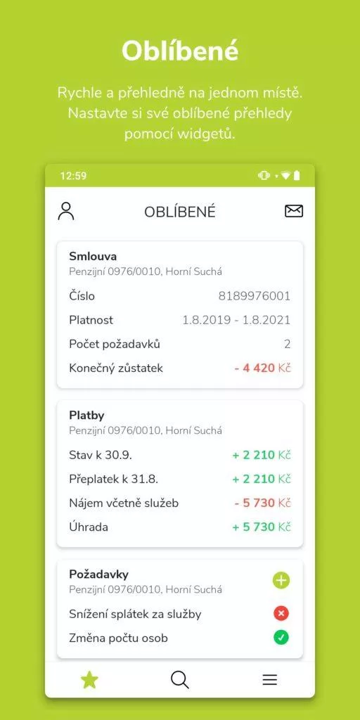 Můj domov - pro nájemníky Residomo