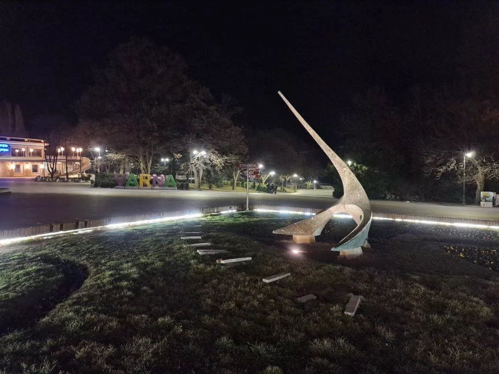 Samsung Galaxy S20 Ultra noční park