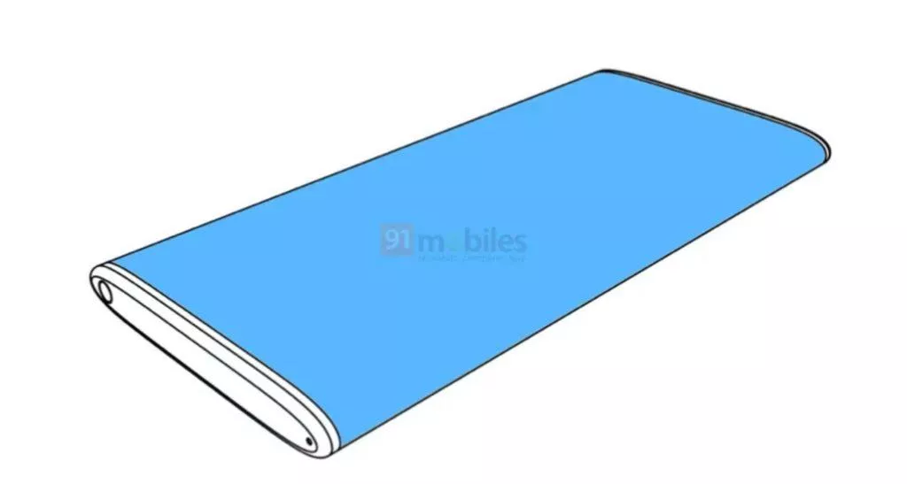 Xiaomi Mi MIx Alpha novy patent predni strana