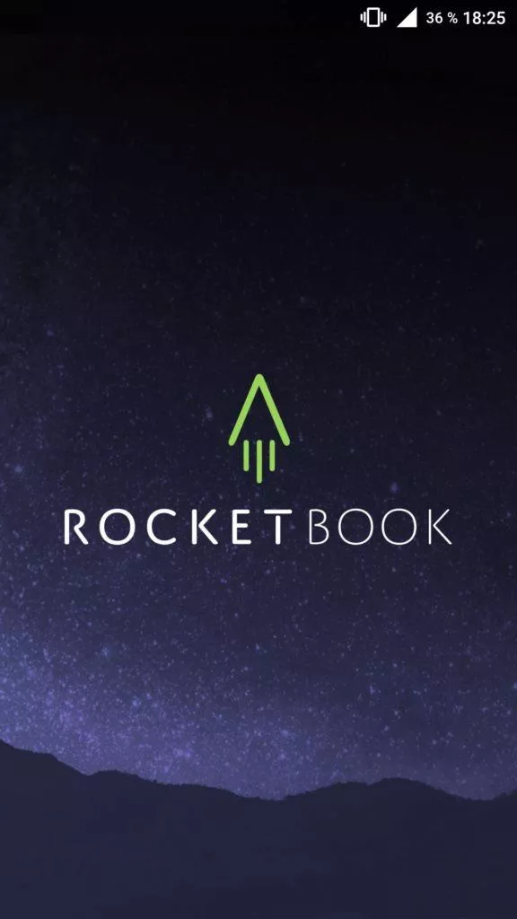 Aplikace Rocketbook intro
