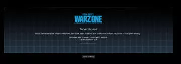 Call of duty warzone výpadek