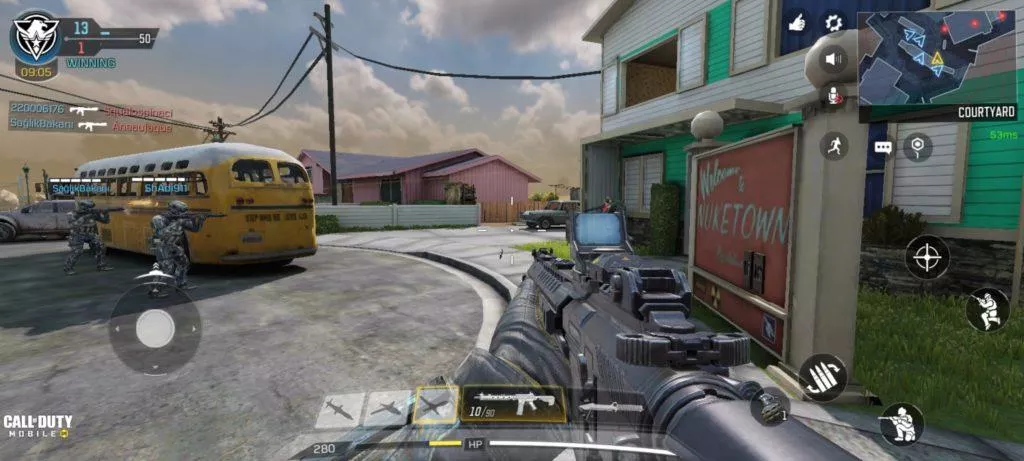 Hry na Samsung Galaxy s20 ultra cod mobile