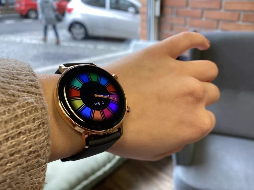 huawei watch gt1 rose gold