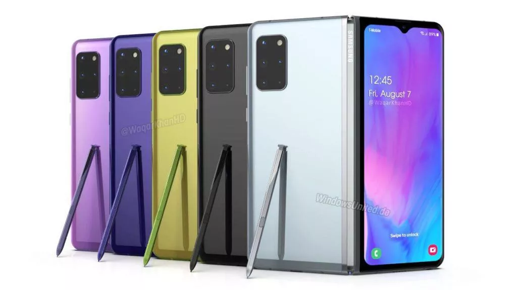 Samsung Galaxy Fold 2 Waqar Kahn render 2