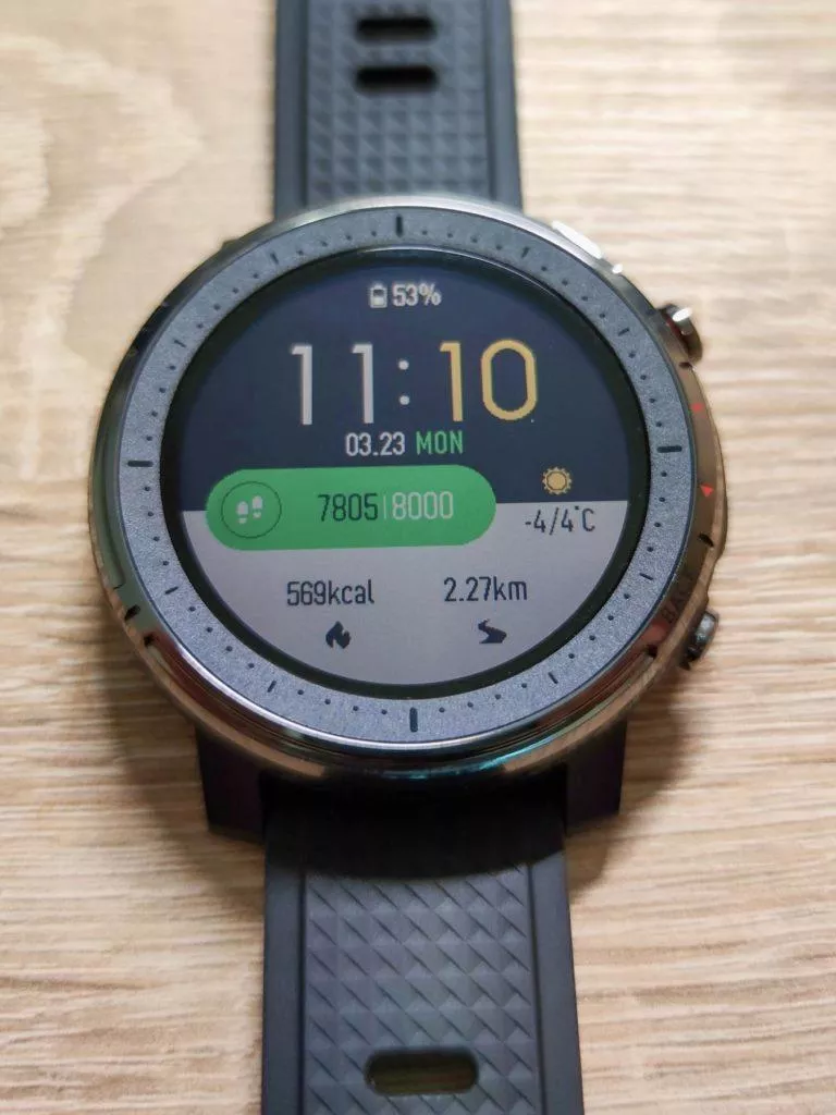 recenze Xiaomi Amazfit Stratos 3 ciferník 2